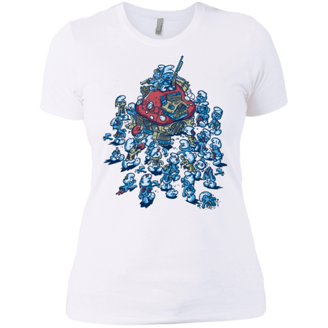 T-Shirts White / X-Small BLUE HORDE Women's Premium T-Shirt