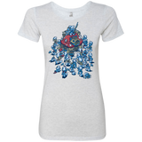 T-Shirts Heather White / Small BLUE HORDE Women's Triblend T-Shirt