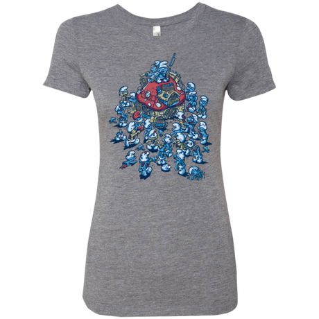 T-Shirts Premium Heather / Small BLUE HORDE Women's Triblend T-Shirt