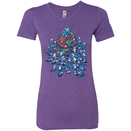 T-Shirts Purple Rush / Small BLUE HORDE Women's Triblend T-Shirt