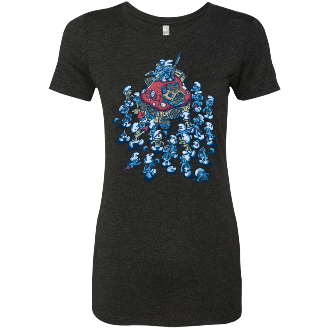 T-Shirts Vintage Black / Small BLUE HORDE Women's Triblend T-Shirt