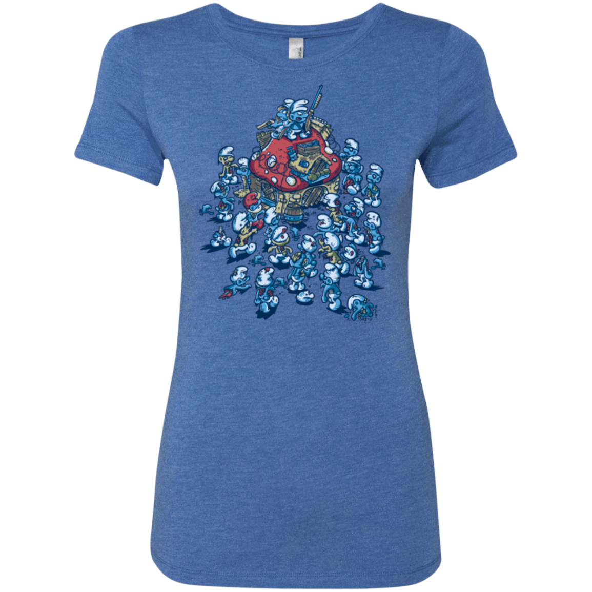 T-Shirts Vintage Royal / Small BLUE HORDE Women's Triblend T-Shirt