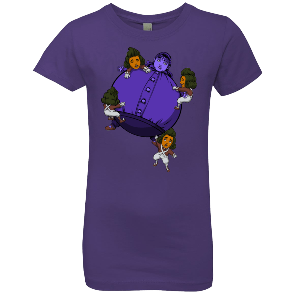 T-Shirts Purple Rush / YXS Blue In the Face Girls Premium T-Shirt