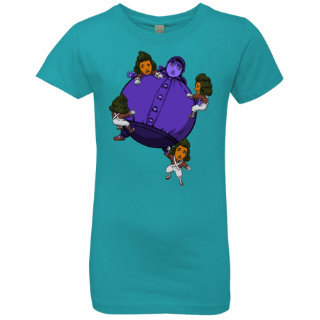 T-Shirts Tahiti Blue / YXS Blue In the Face Girls Premium T-Shirt