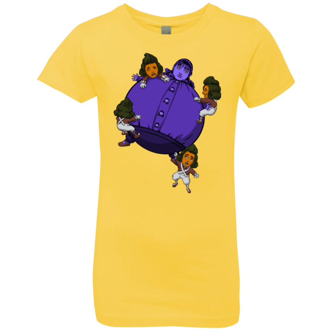 T-Shirts Vibrant Yellow / YXS Blue In the Face Girls Premium T-Shirt