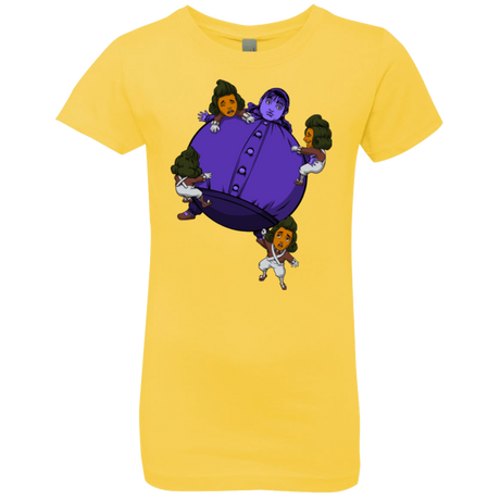 T-Shirts Vibrant Yellow / YXS Blue In the Face Girls Premium T-Shirt