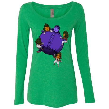 T-Shirts Envy / Small Blue In the Face Women's Triblend Long Sleeve Shirt