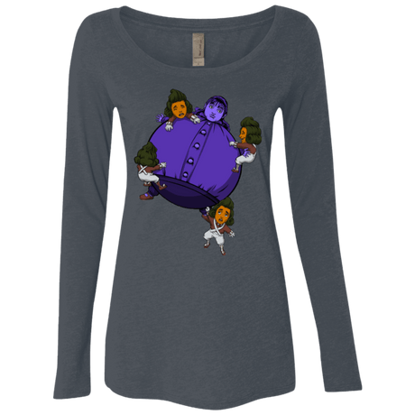 T-Shirts Vintage Navy / Small Blue In the Face Women's Triblend Long Sleeve Shirt