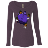 T-Shirts Vintage Purple / Small Blue In the Face Women's Triblend Long Sleeve Shirt