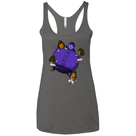 T-Shirts Premium Heather / X-Small Blue In the Face Women's Triblend Racerback Tank