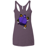 T-Shirts Vintage Purple / X-Small Blue In the Face Women's Triblend Racerback Tank