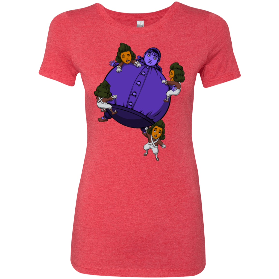 T-Shirts Vintage Red / Small Blue In the Face Women's Triblend T-Shirt