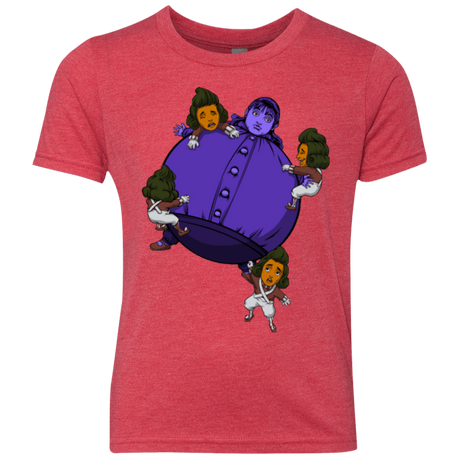 T-Shirts Vintage Red / YXS Blue In the Face Youth Triblend T-Shirt