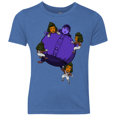 T-Shirts Vintage Royal / YXS Blue In the Face Youth Triblend T-Shirt