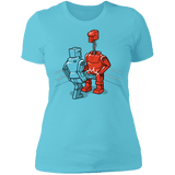 Blue Kick Women's Premium T-Shirt