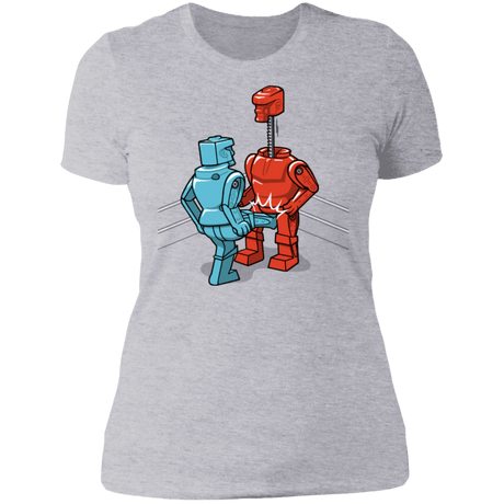 T-Shirts Heather Grey / S Blue Kick Women's Premium T-Shirt