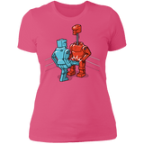 T-Shirts Hot Pink / S Blue Kick Women's Premium T-Shirt