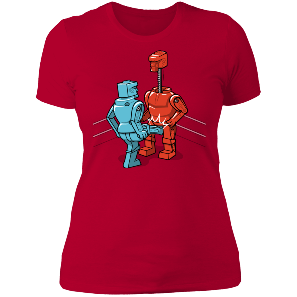 T-Shirts Red / S Blue Kick Women's Premium T-Shirt