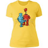 T-Shirts Vibrant Yellow / S Blue Kick Women's Premium T-Shirt