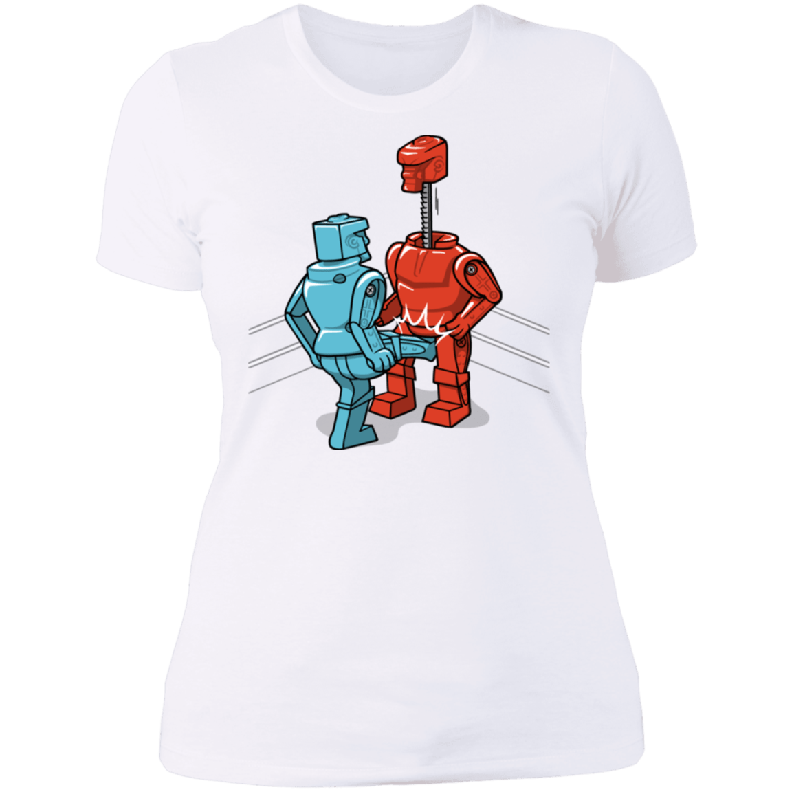 T-Shirts White / S Blue Kick Women's Premium T-Shirt