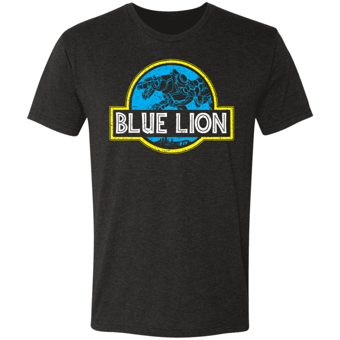 T-Shirts Vintage Black / S Blue Lion Men's Triblend T-Shirt