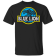 T-Shirts Black / S Blue Lion T-Shirt