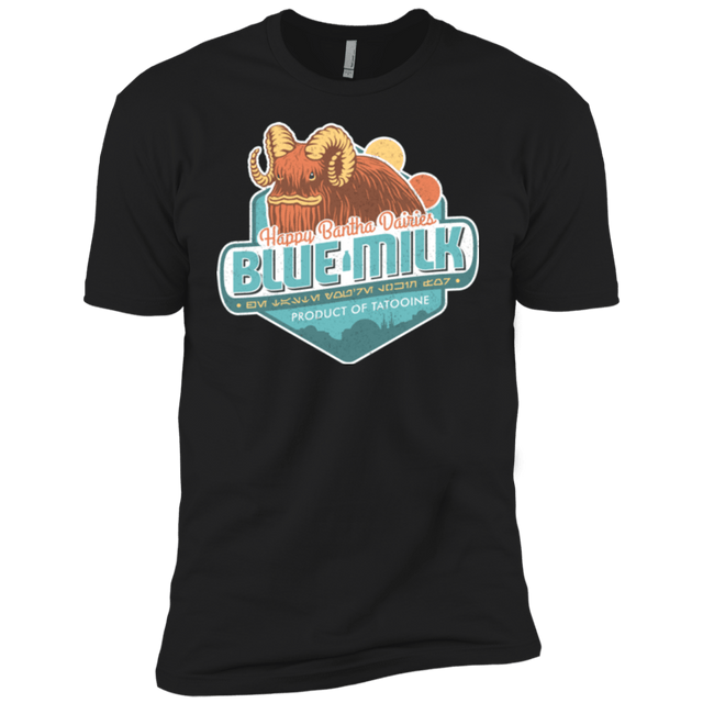 T-Shirts Black / YXS Blue Milk Boys Premium T-Shirt