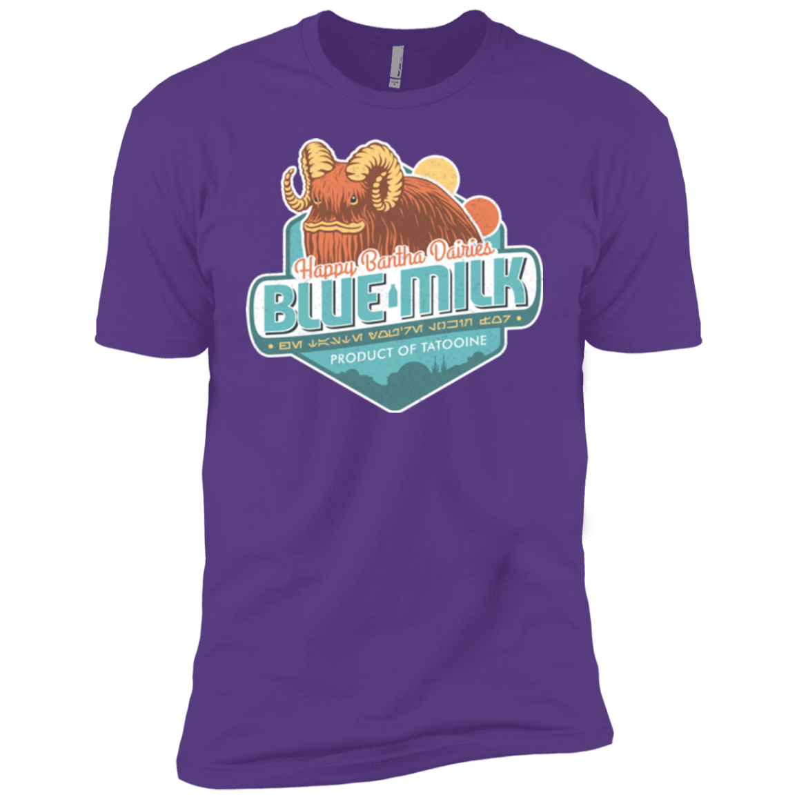 T-Shirts Purple Rush / YXS Blue Milk Boys Premium T-Shirt