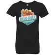 T-Shirts Black / YXS Blue Milk Girls Premium T-Shirt