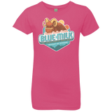 T-Shirts Hot Pink / YXS Blue Milk Girls Premium T-Shirt
