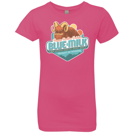 T-Shirts Hot Pink / YXS Blue Milk Girls Premium T-Shirt