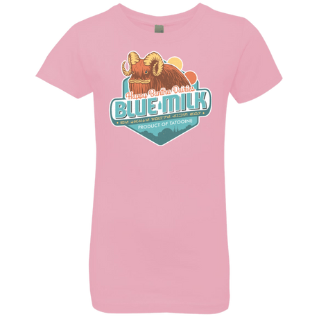 T-Shirts Light Pink / YXS Blue Milk Girls Premium T-Shirt