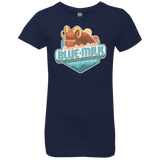 T-Shirts Midnight Navy / YXS Blue Milk Girls Premium T-Shirt