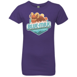 T-Shirts Purple Rush / YXS Blue Milk Girls Premium T-Shirt