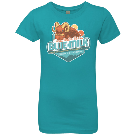 T-Shirts Tahiti Blue / YXS Blue Milk Girls Premium T-Shirt