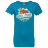 T-Shirts Turquoise / YXS Blue Milk Girls Premium T-Shirt