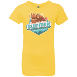 T-Shirts Vibrant Yellow / YXS Blue Milk Girls Premium T-Shirt