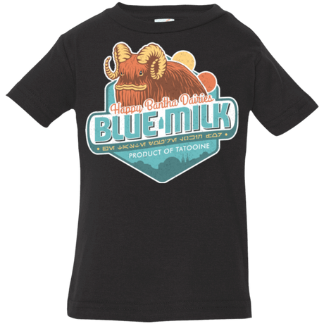 T-Shirts Black / 6 Months Blue Milk Infant Premium T-Shirt