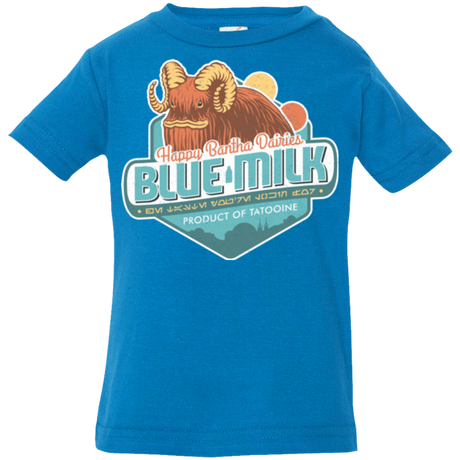 T-Shirts Cobalt / 6 Months Blue Milk Infant Premium T-Shirt