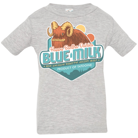 T-Shirts Heather Grey / 6 Months Blue Milk Infant Premium T-Shirt