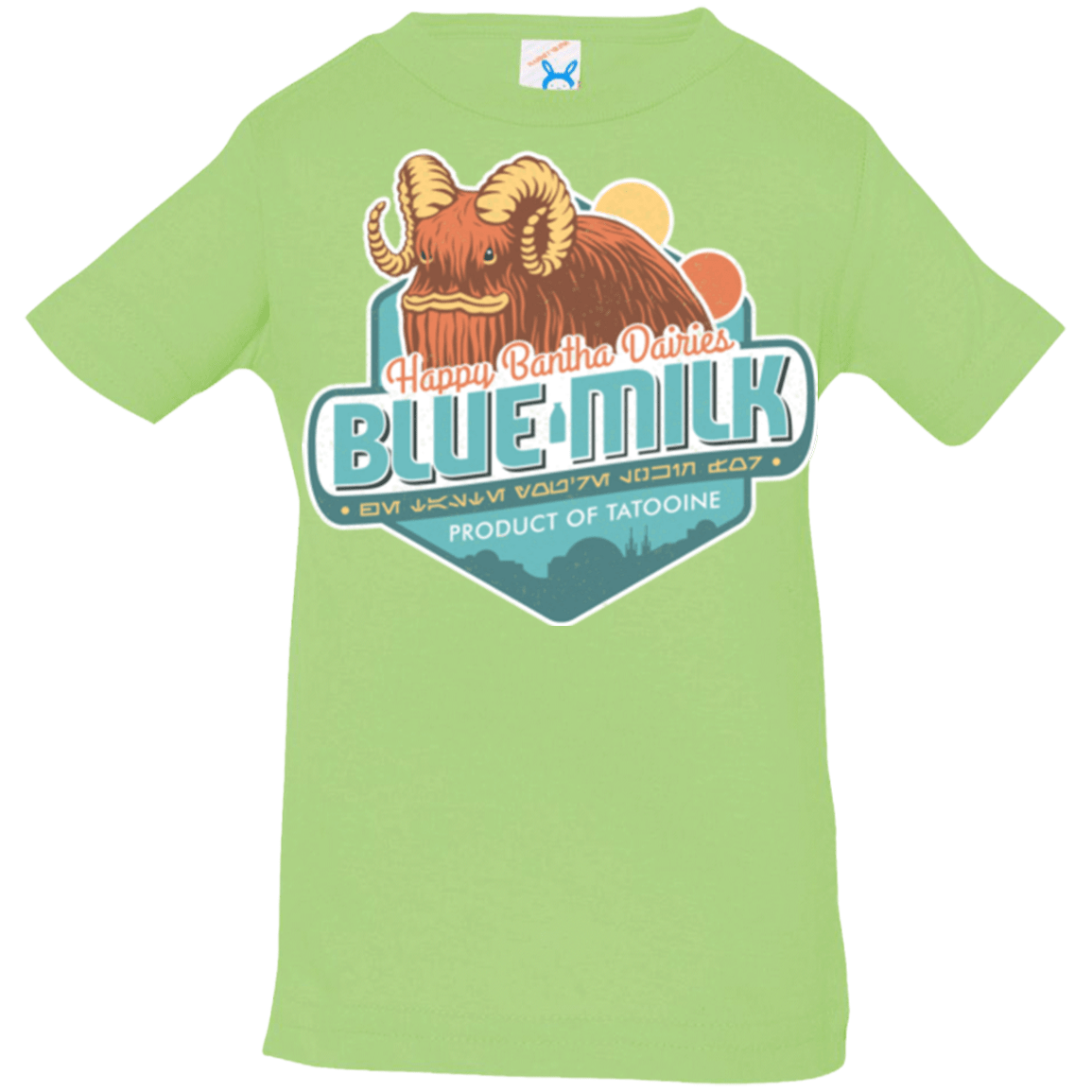 T-Shirts Key Lime / 6 Months Blue Milk Infant Premium T-Shirt