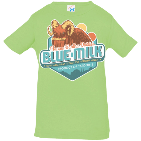T-Shirts Key Lime / 6 Months Blue Milk Infant Premium T-Shirt