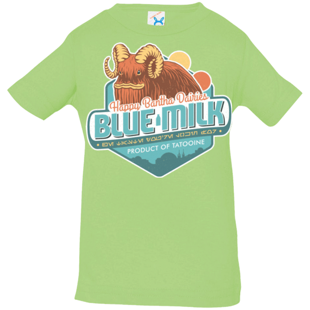 T-Shirts Key Lime / 6 Months Blue Milk Infant Premium T-Shirt
