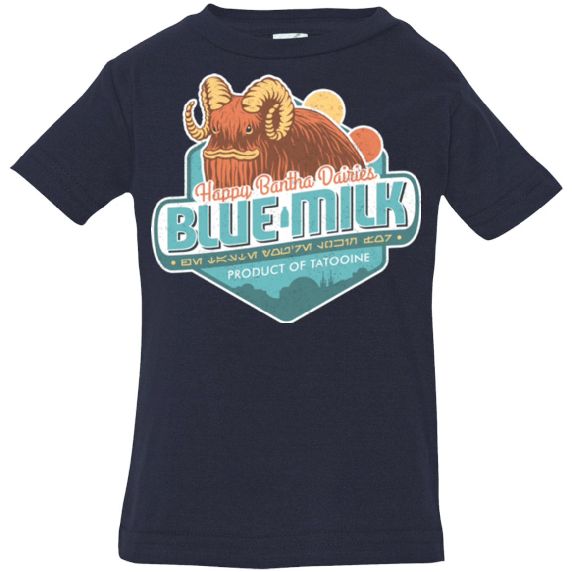 T-Shirts Navy / 6 Months Blue Milk Infant Premium T-Shirt