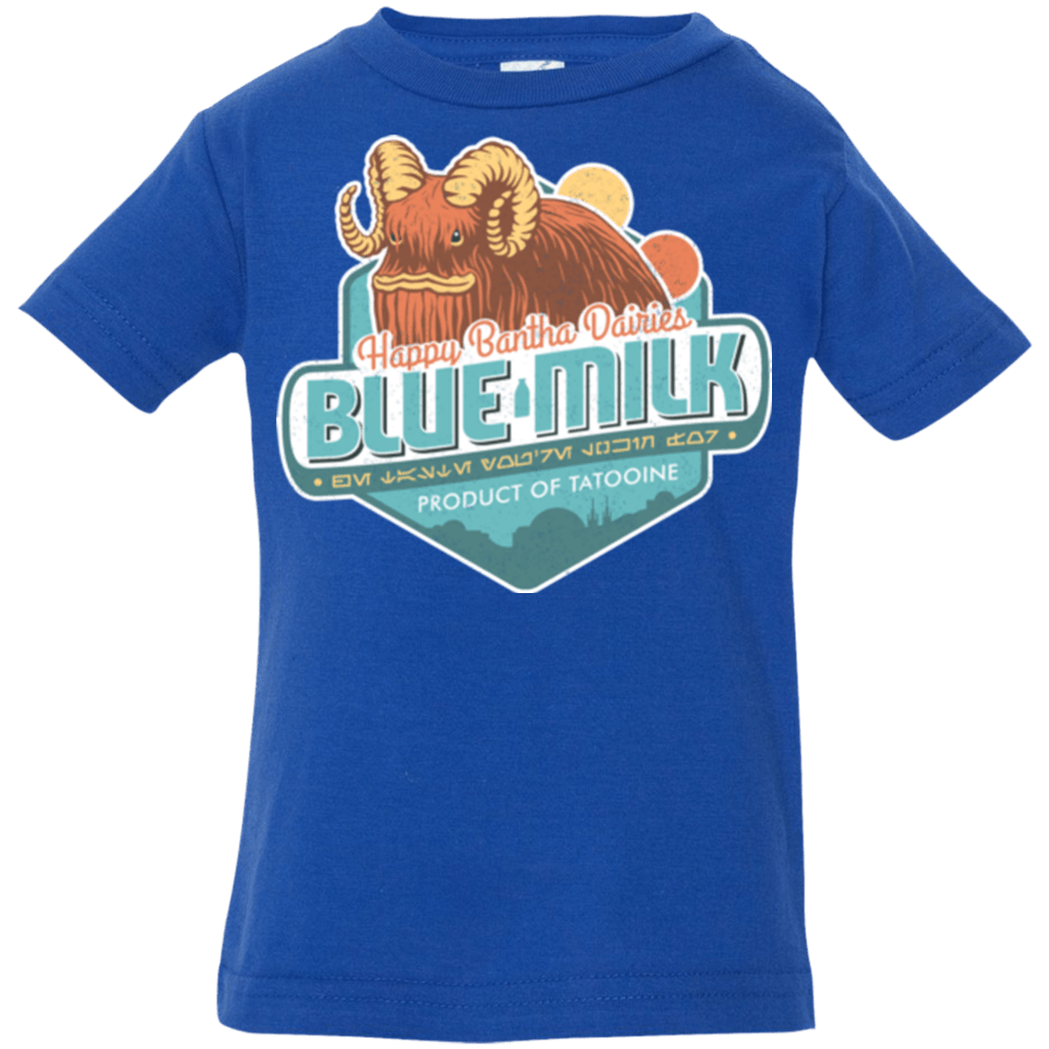 T-Shirts Royal / 6 Months Blue Milk Infant Premium T-Shirt