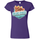 T-Shirts Purple / S Blue Milk Junior Slimmer-Fit T-Shirt