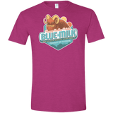 T-Shirts Antique Heliconia / S Blue Milk Men's Semi-Fitted Softstyle