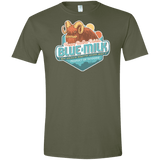 T-Shirts Military Green / S Blue Milk Men's Semi-Fitted Softstyle