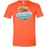 T-Shirts Orange / S Blue Milk Men's Semi-Fitted Softstyle