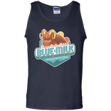 T-Shirts Navy / S Blue Milk Men's Tank Top